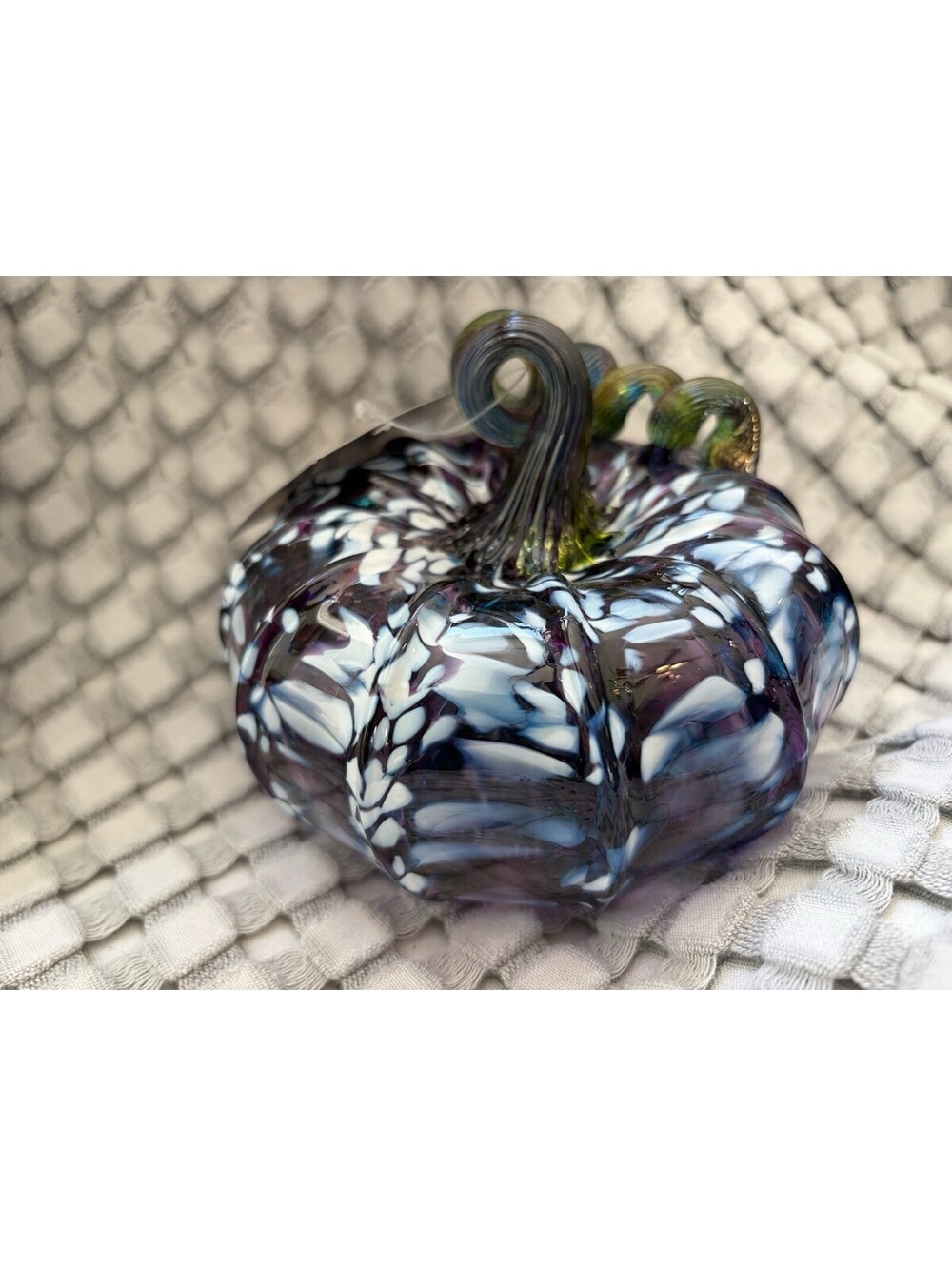 Handblown Glass Pumpkin By Luke Adam’s Glass Blowing Studio